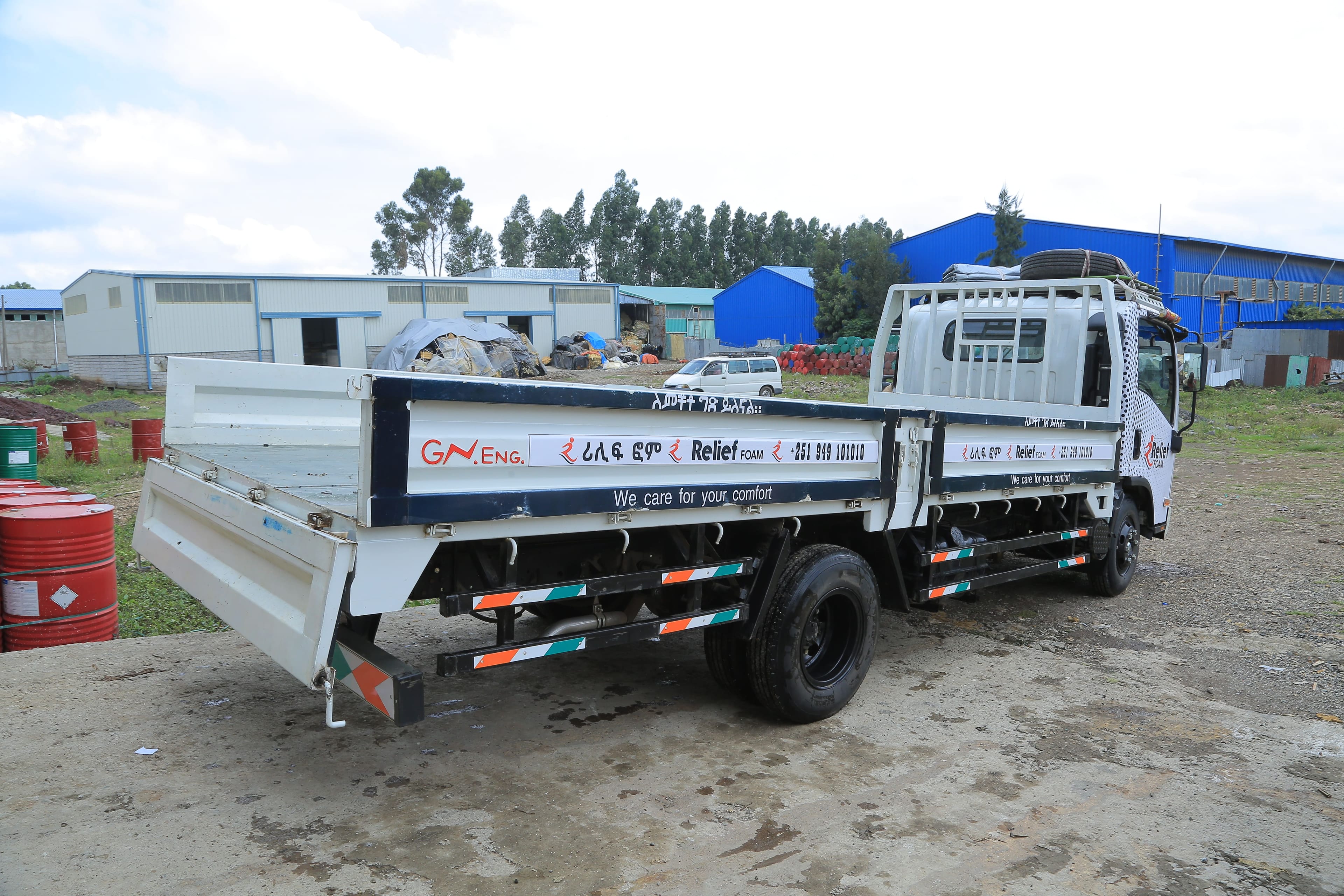 One of the cars we use for shipping products to customers.